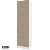 Колонен модул с четири врати БФ-Капучино мат-11-48