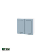 Горен модул с две врати и рафт БФ-Деним мат-06-4