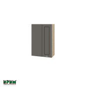 Горен модул за ъгъл с врата и рафт МФ-Цимент мат-06-122
