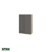 Горен модул за ъгъл с врата и рафт МФ-Цимент мат-06-122