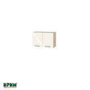 Горен модул с две врати АРФ-Крийм гланц-06-109