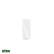 Горен модул с врата и два рафта БФ-Бяло гланц-05-115