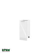 Долен модул с врата и рафт БФ-Бяло гланц-05-40