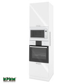 Колонен модул четири врати БФ-Бяло гланц-05-48