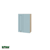 Горен модул за ъгъл с врата и рафт МФ-Деним мат-06-122