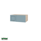 Горен модул за ъгъл с една врата МФ-Деним мат-06-113