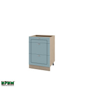 Долен модул с три чекмеджета МФ-Деним мат-06-57