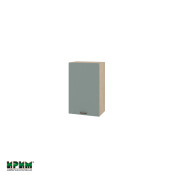 Горен модул с врата и рафт МФ-Олив мат-11-6