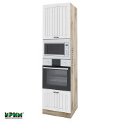 Колонен модул четири врати АРФ-Бяло фладер-04-48 (десен)