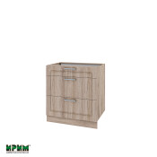 Долен модул с три чекмеджета с плавно затваряне АРФ-Сонома-02-120