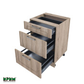 Долен модул с три чекмеджета с плавно затваряне АРФ-Сонома-02-54