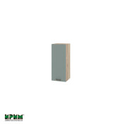 Горен модул с врата и рафт АРФ-Олив мат-11-1