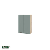 Горен модул за ъгъл с врата и рафт АРФ-Олив мат-11-122