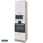 Колонен модул четири врати МФ-Бяло фладер-04-98 (ляв)