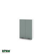 Горен модул с две врати и два рафта за аспиратор БФ-Олив мат-11-117