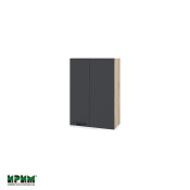 Горен модул за ъгъл с врата и рафт АРФ-Карбон мат-11-122