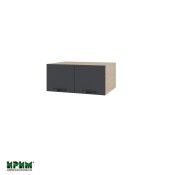 Горен модул с две врати МФ-Карбон мат-11-112