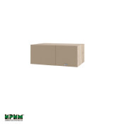 Горен модул за ъгъл с една врата АРФ-Капучино мат-11-113