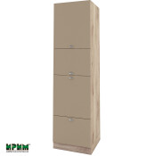 Колонен модул четири врати АРФ-Капучино мат-11-48