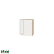 Горен модул за ъгъл с врата и рафт МФ-Бяло мат-09-17