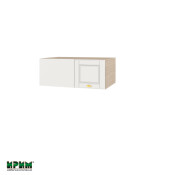 Горен модул за ъгъл с една врата МФ-Бяло мат-09-113