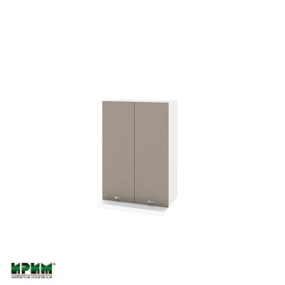 Горен модул с две врати и два рафта за аспиратор БФ-Капучино мат-11-117