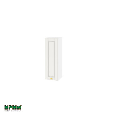 Горен модул с врата и два рафта БФ-Бяло мат-09-115