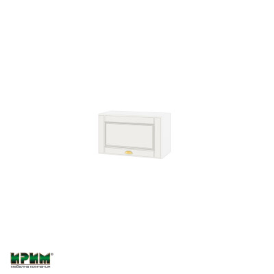 Горен модул с хоризонтална врата БФ-Бяло мат-09-15