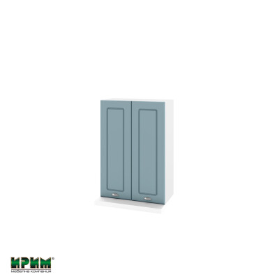 Горен модул с две врати и два рафта за аспиратор БФ-Деним мат-06-117