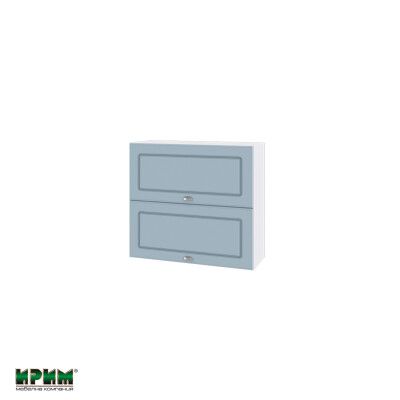 Горен модул с две хоризонтални врати БФ-Деним мат-06-12