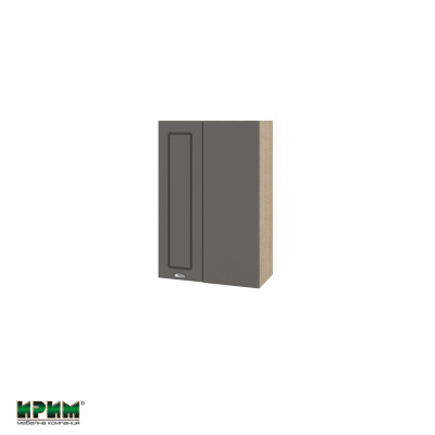 Горен модул за ъгъл с врата и рафт МФ-Цимент мат-06-122