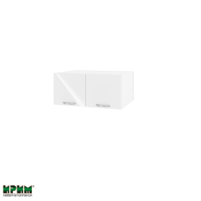 Горен модул с две врати БФ-Бяло гланц-05-112