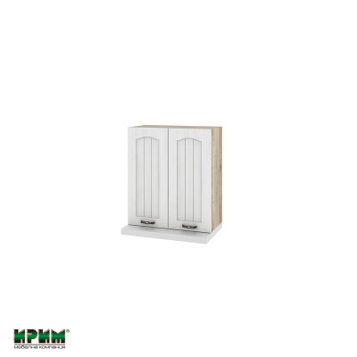 Горен модул с две врати за аспиратор АРФ-Бяло фладер-04-13