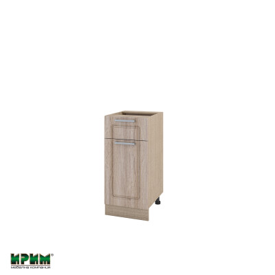 Долен модул с чекмедже,врата и рафт МФ-Сонома-02-74 (ляв)