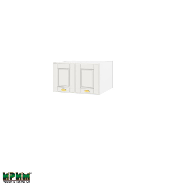 Горен модул с две врати БФ-Бяло мат-09-111