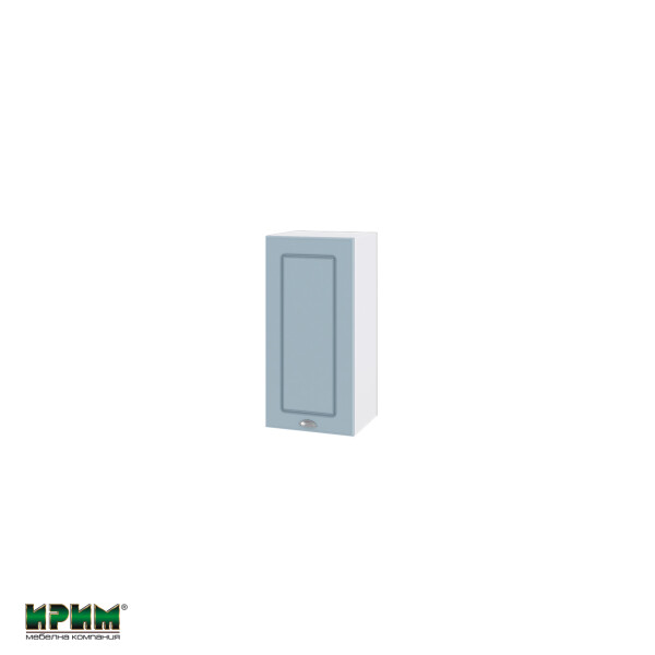 Горен модул с врата и рафт БФ-Деним мат-06-16