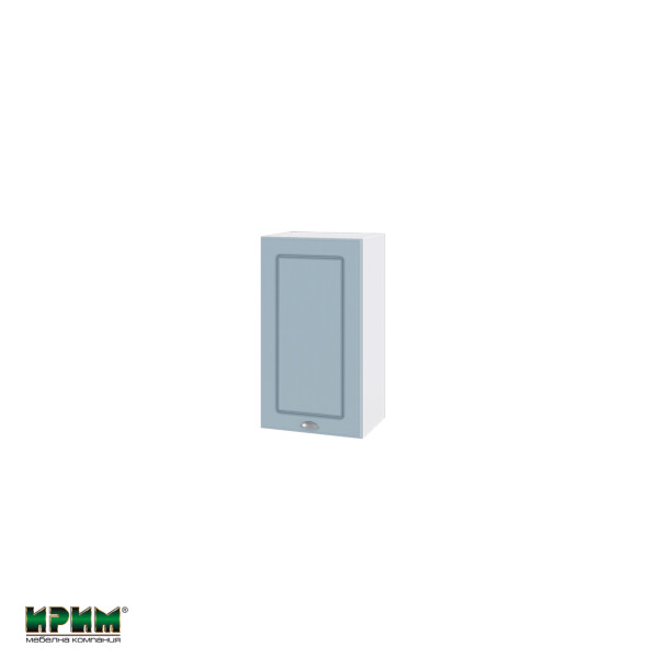 Горен модул с врата и рафт БФ-Деним мат-06-2