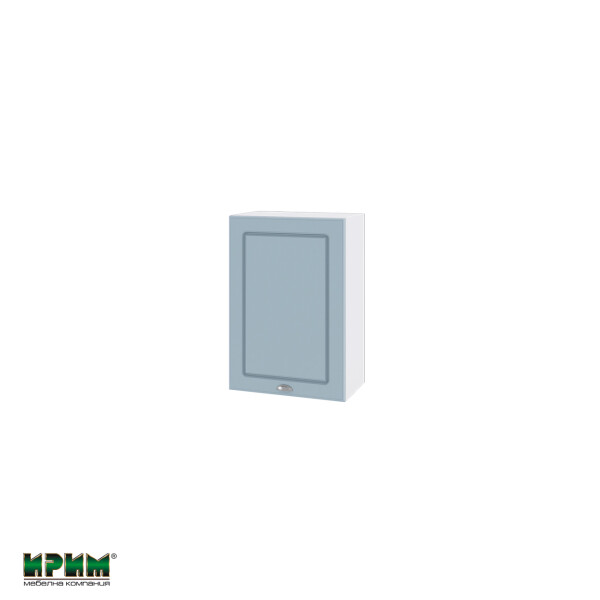 Горен модул с врата и рафт БФ-Деним мат-06-18