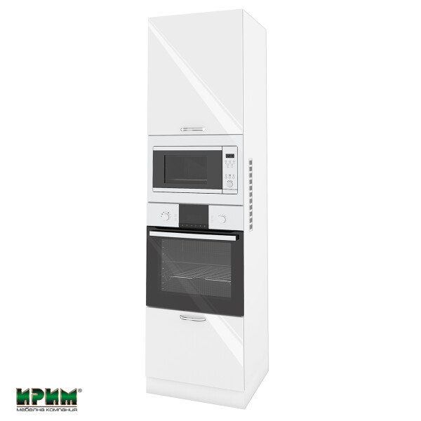 Колонен модул четири врати БФ-Бяло гланц-05-48