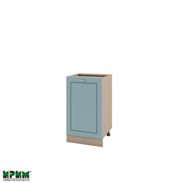 Долен модул с врата и рафт МФ-Деним мат-06-43