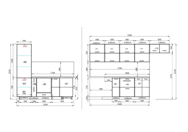 Кухня Сити 9139