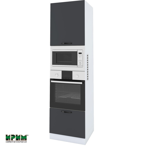 Колонен модул четири врати БФ-Карбон мат-11-48