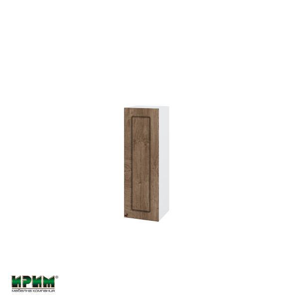 Горен модул с врата и два рафта БФ-Дъб натурал-06-115