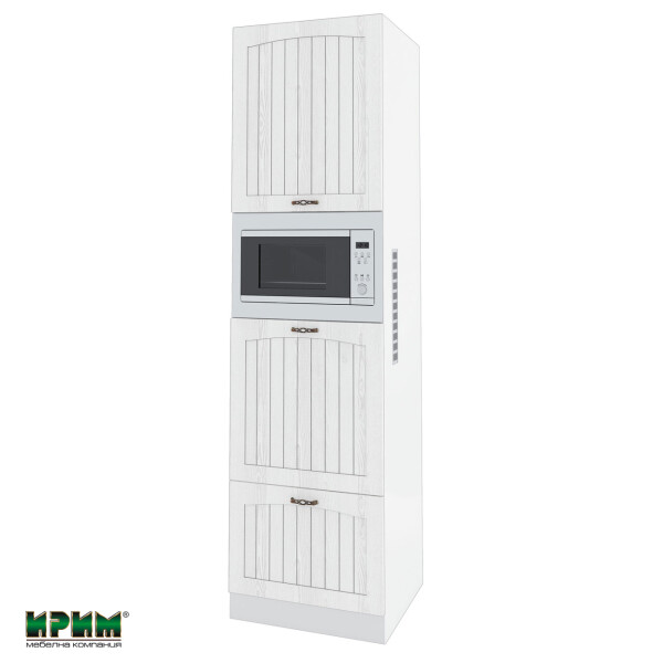 Колонен модул четири врати БФ-Бяло фладер-04-98 (ляв)