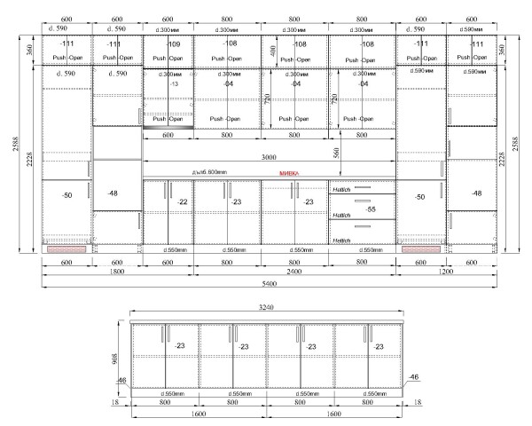 Кухня Сити 9164