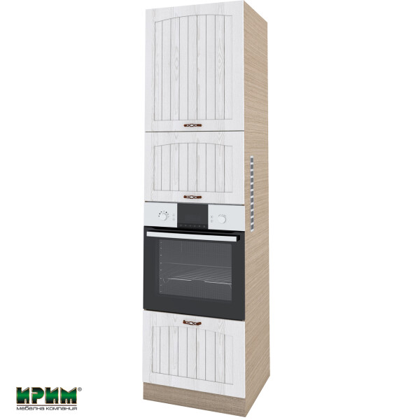 Колонен модул четири врати МФ-Бяло фладер-04-98 (ляв)