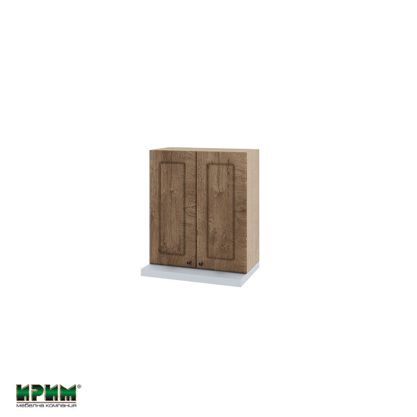 Горен модул с две врати за аспиратор МФ-Дъб натурал-06-13