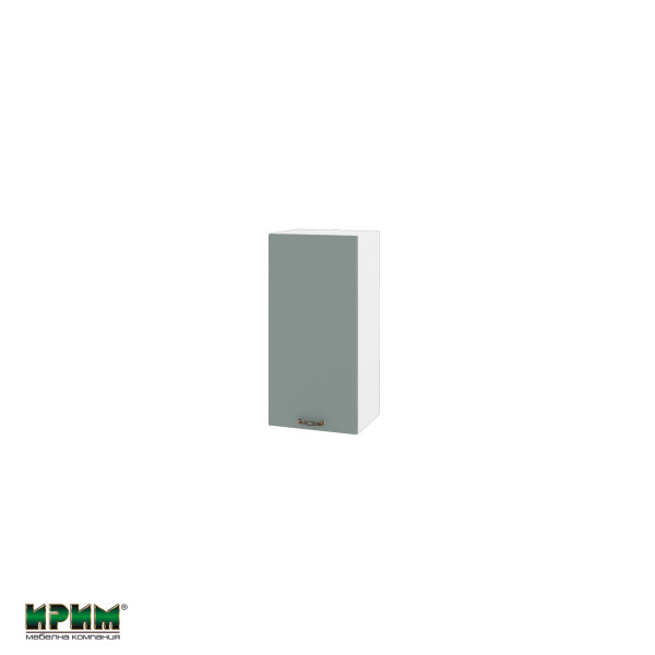 Горен модул с врата и рафт БФ-Олив мат-11-16