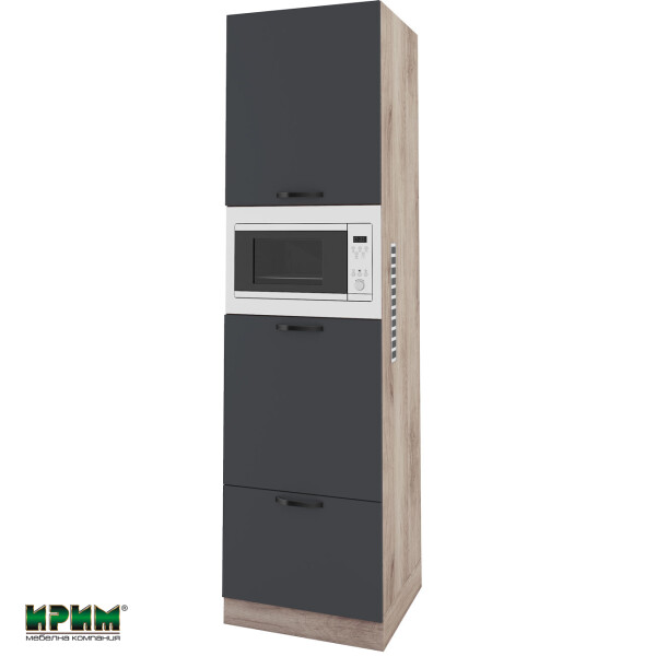 Колонен модул четири врати АРФ-Карбон мат-11-48