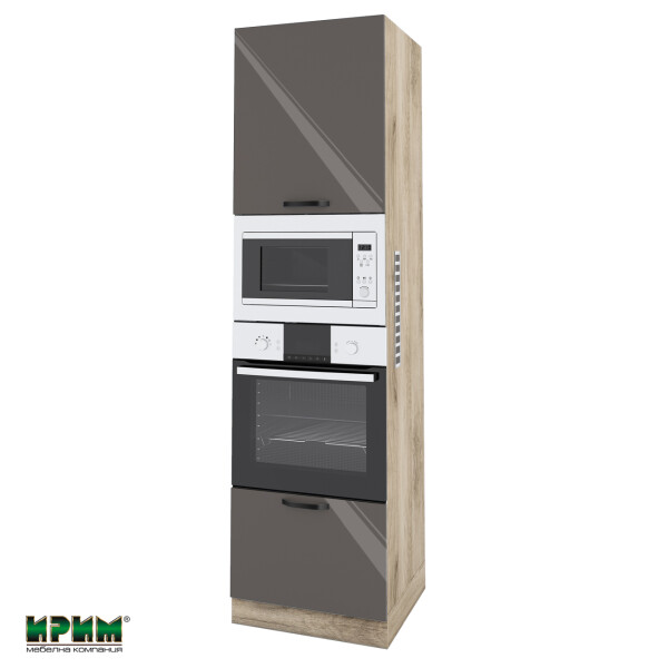 Колонен модул четири врати АРФ-Антрацит гланц-05-48